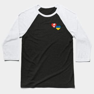 Canada support Ukraine Baseball T-Shirt